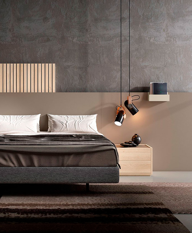 composici&oacute;n de dormitorio disponible en la categor&iacute;a dormitorio de Muebles Lara